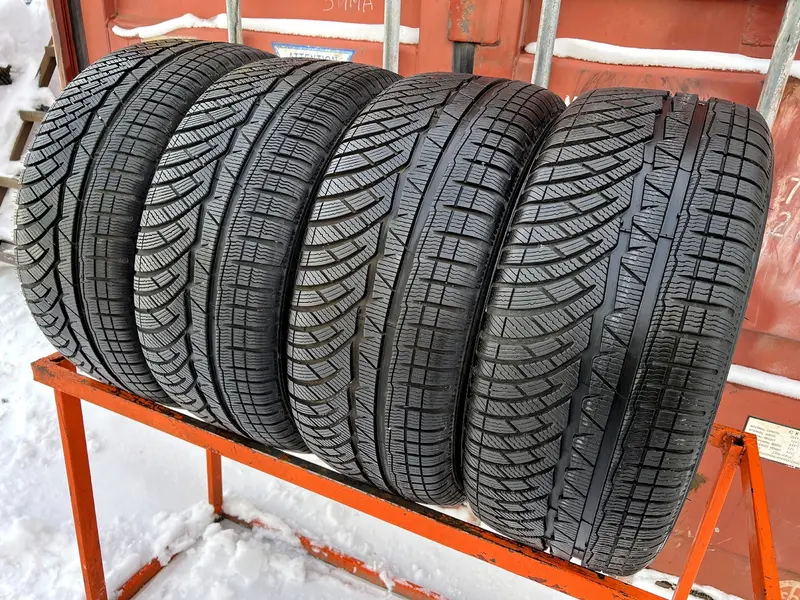 Комплект б/у шин 245/45 R18 Michelin Pilot Alpin PA 4