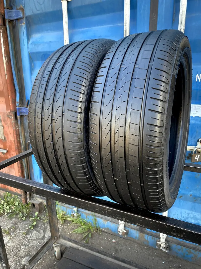 Пара б/у шин 245/45 R18 Pirelli P 7 Cinturato, фото 1