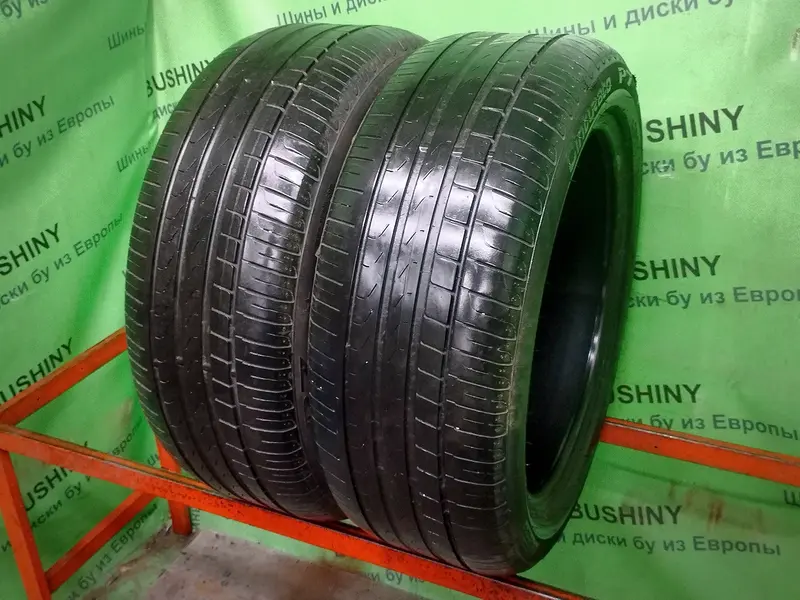Пара б/у шин 245/45 R18 Pirelli P 7 Cinturato Run Flat