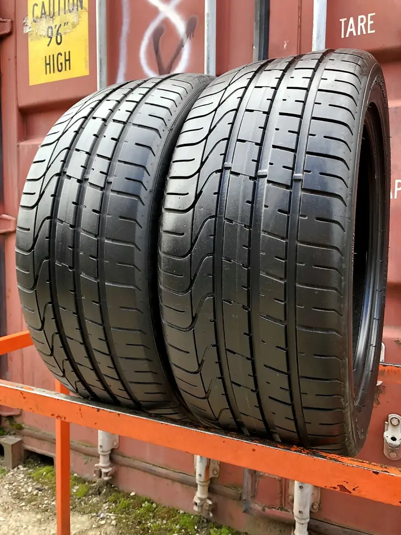 Пара б/у шин 245/45 R18 Pirelli P Zero