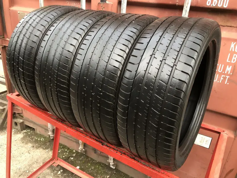 Комплект б/у шин 245/45 R18 Pirelli P Zero