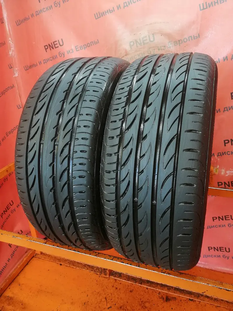 Пара б/у шин 245/45 R18 Pirelli P Zero Nero GT