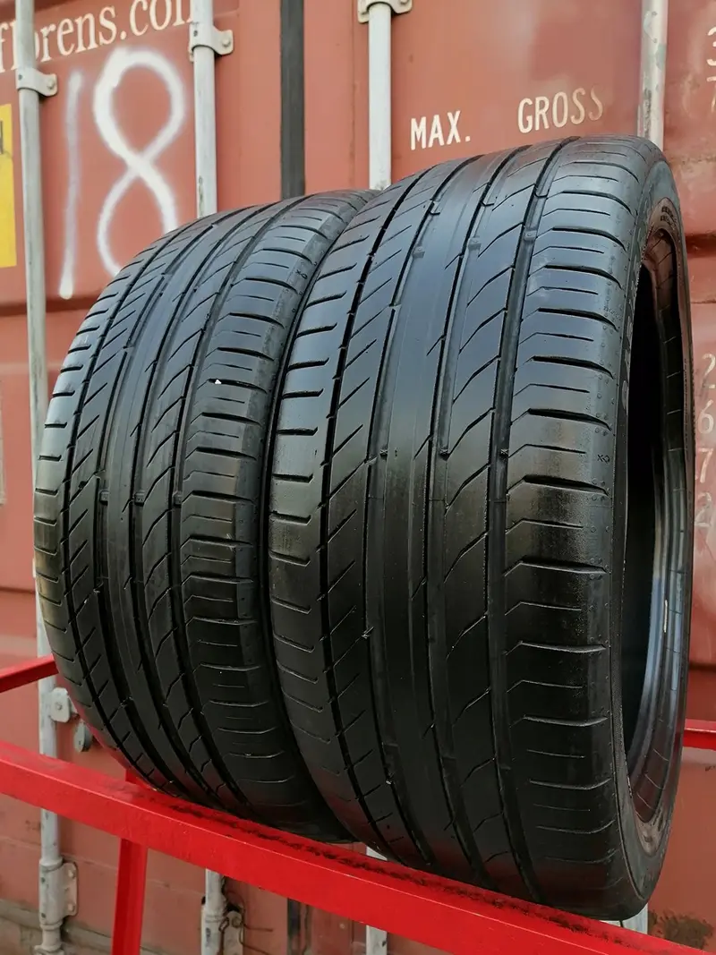 Пара б/у шин 245/45 R19 Continental ContiSportContact 5