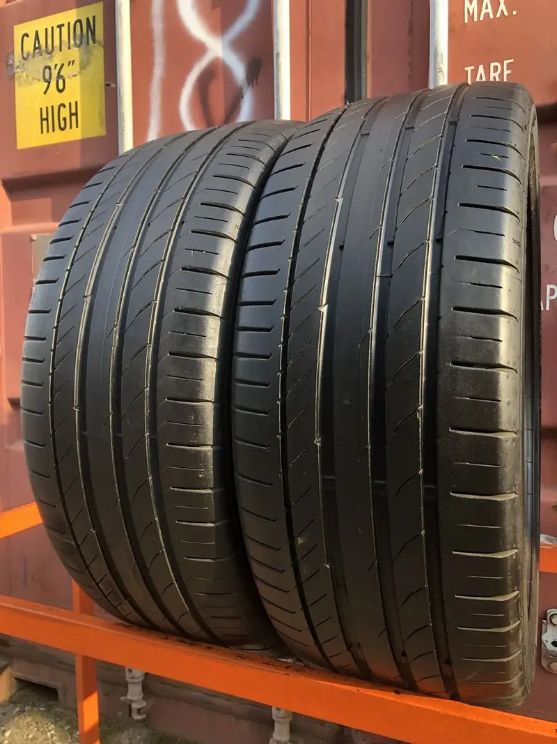 Пара б/у шин 245/45 R19 Continental ContiSportContact 5