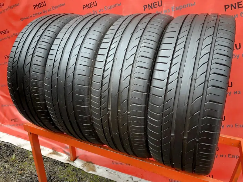 Комплект б/у шин 245/45 R19 Continental ContiSportContact 5 SUV