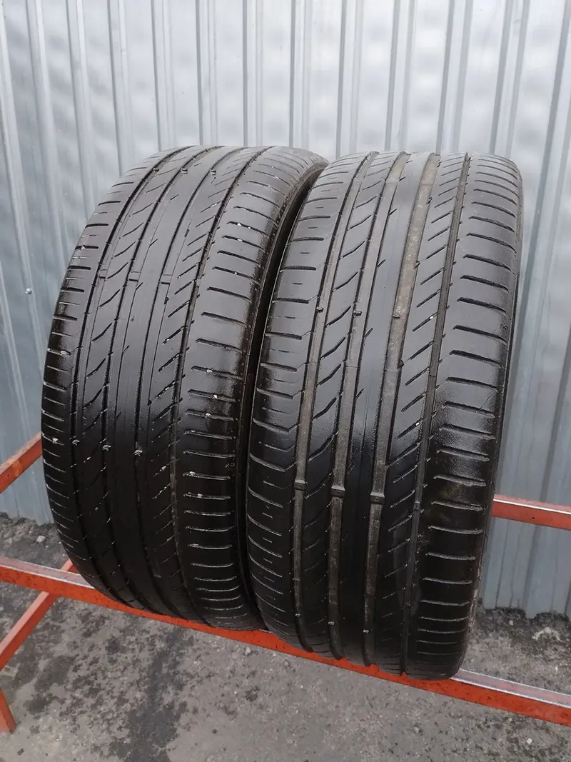 Пара б/у шин 245/45 R19 Continental ContiSportContact 5 SUV
