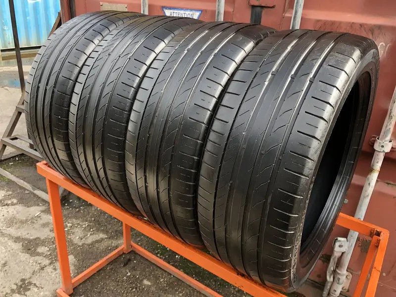 Комплект б/у шин 245/45 R19 Continental ContiSportContact 5 SUV