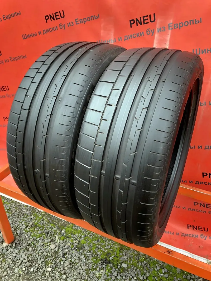 Пара б/у шин 245/45 R19 Continental SportContact 6