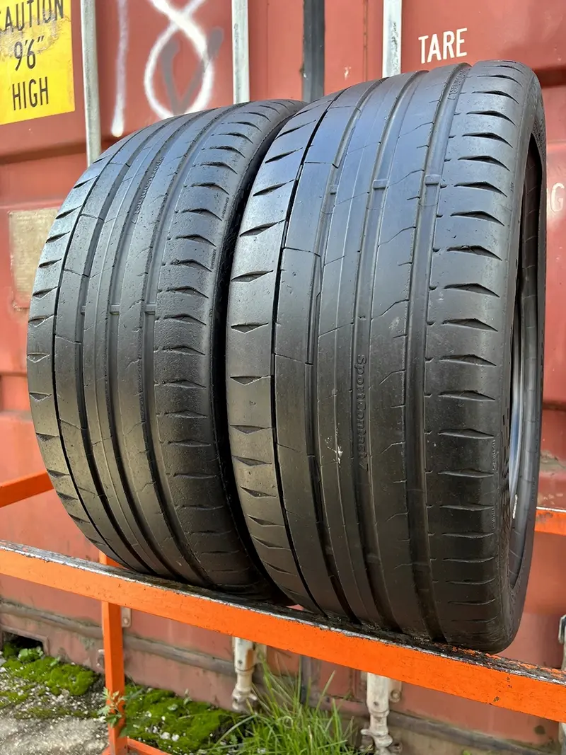 Пара б/у шин 245/45 R19 Continental SportContact 7