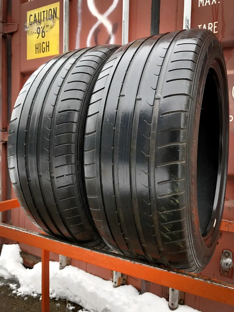 Пара б/у шин 245/45 R19 Dunlop SP Sport Maxx GT Run Flat, фото 1