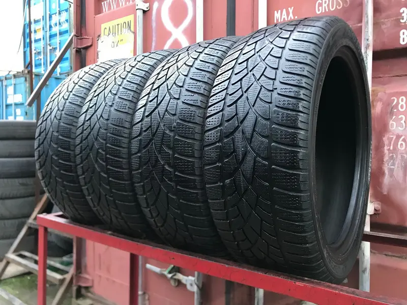 Комплект б/у шин 245/45 R19 Dunlop SP Winter Sport 3D