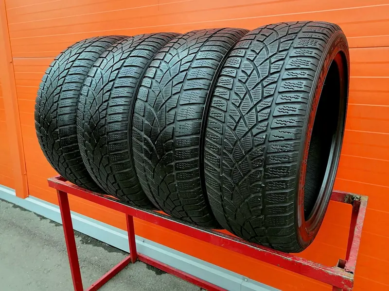 Комплект б/у шин 245/45 R19 Dunlop SP Winter Sport 3D RunFlat