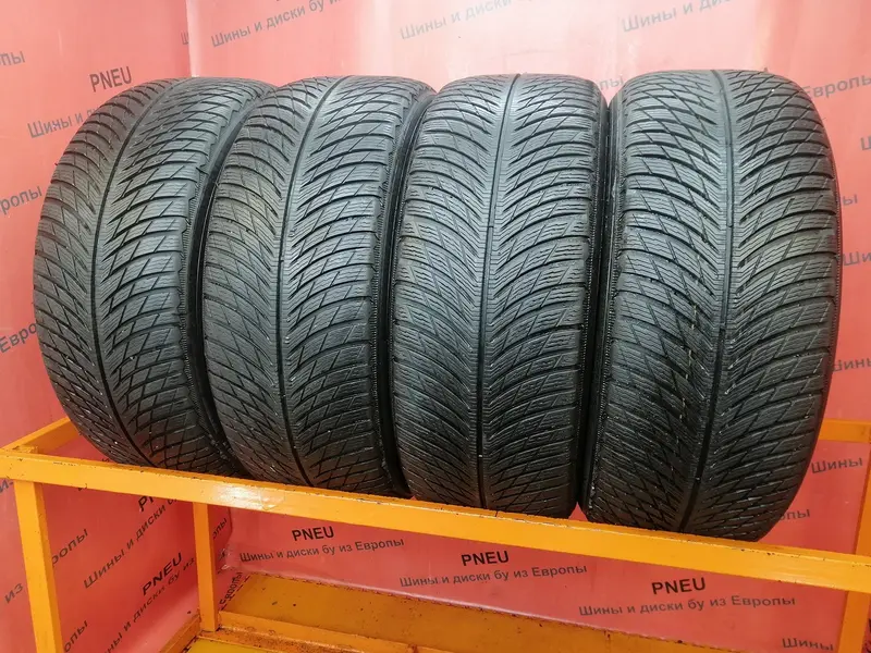 Комплект б/у шин 245/45 R19 Michelin Pilot Alpin 5
