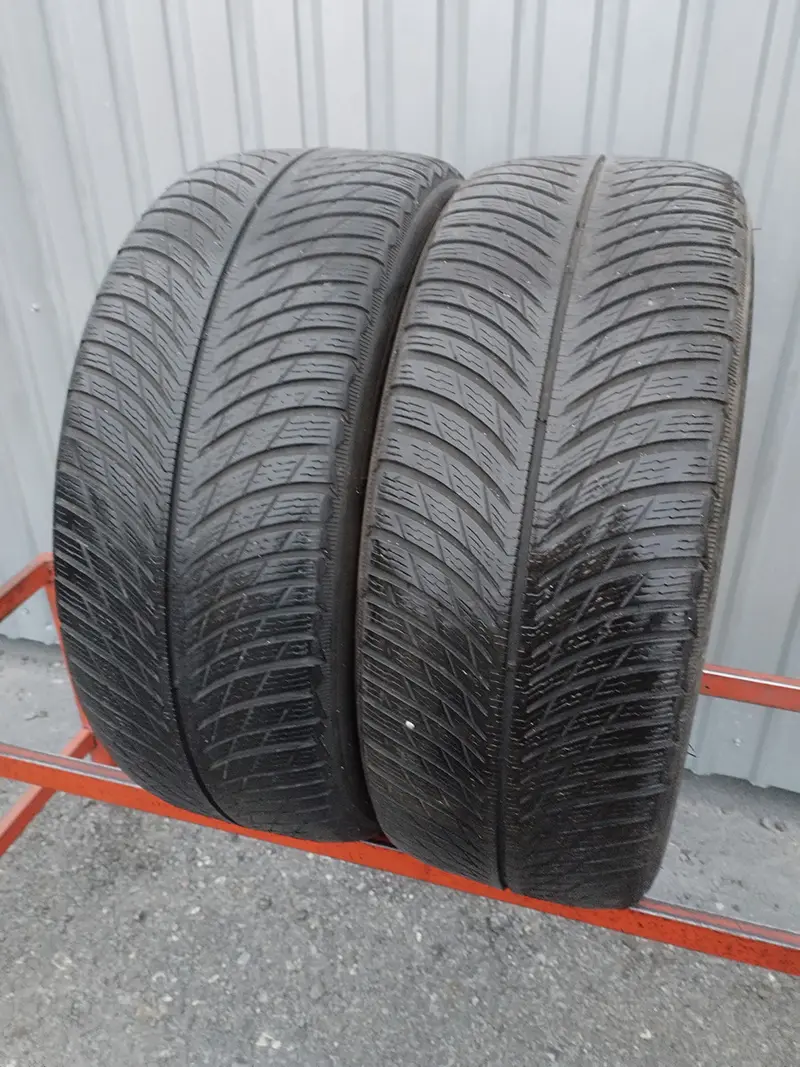 Пара б/у шин 245/45 R19 Michelin Pilot Alpin 5