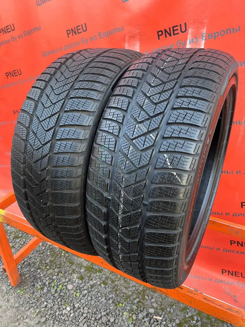 Пара б/у шин 245/45 R19 Pirelli Winter Sottozero 3