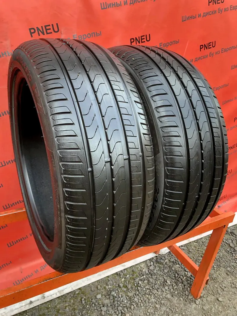 Пара б/у шин 245/45 R20 Pirelli Cinturato P7 Blue Elect