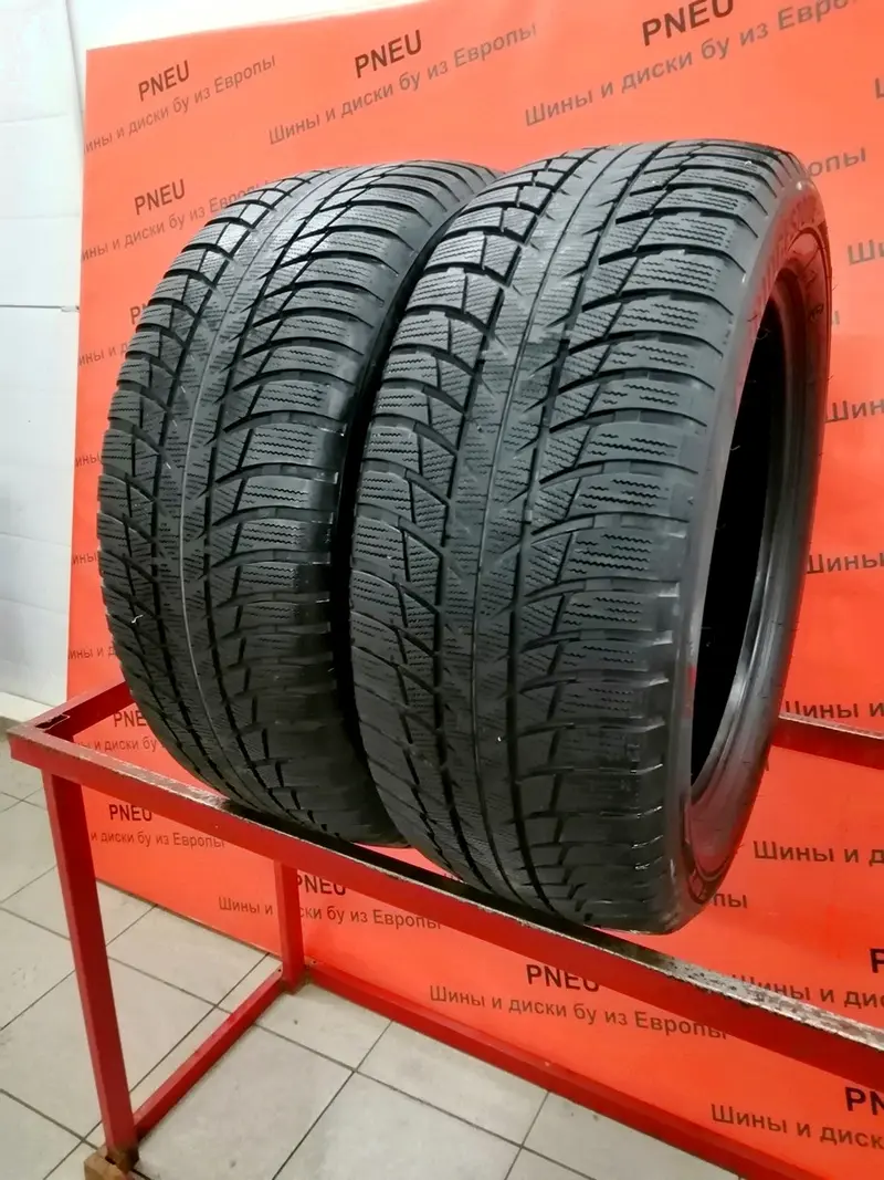 Пара б/у шин 245/50 R18 Bridgestone Blizzak LM-001 RunFlat