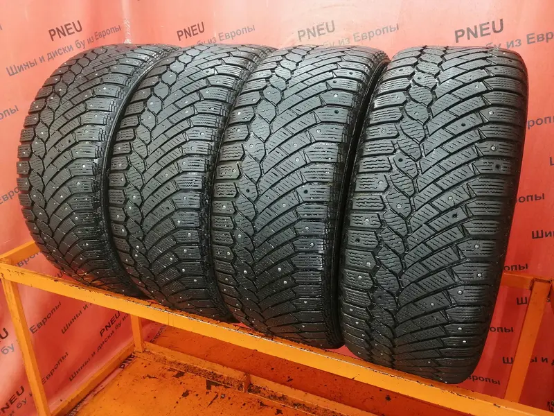 Комплект б/у шин 245/50 R18 Continental ContiIceContact