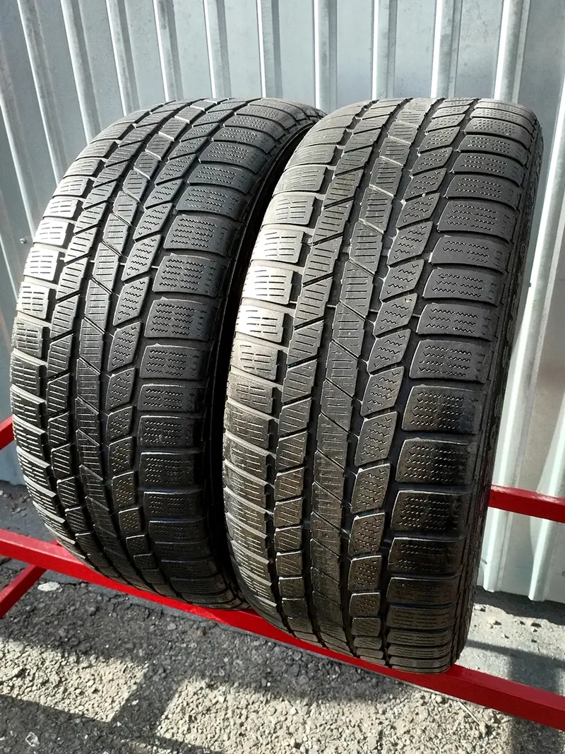 Пара б/у шин 245/50 R18 Continental ContiWinterContact TS 810 Sport RunFlat
