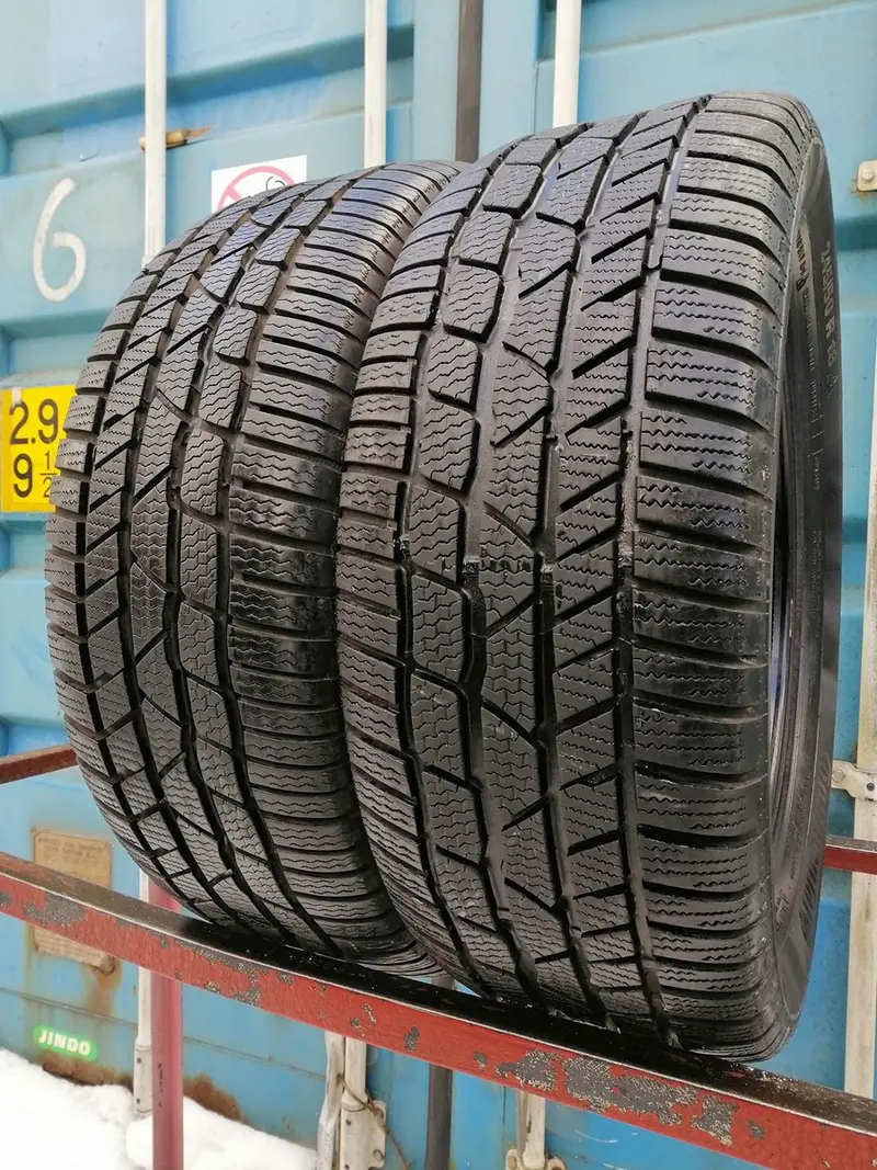 Пара б/у шин 245/50 R18 Continental ContiWinterContact TS 830 P