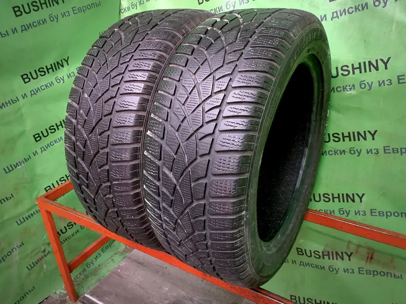 Пара б/у шин 245/50 R18 Dunlop SP Winter Sport 3D RunFlat