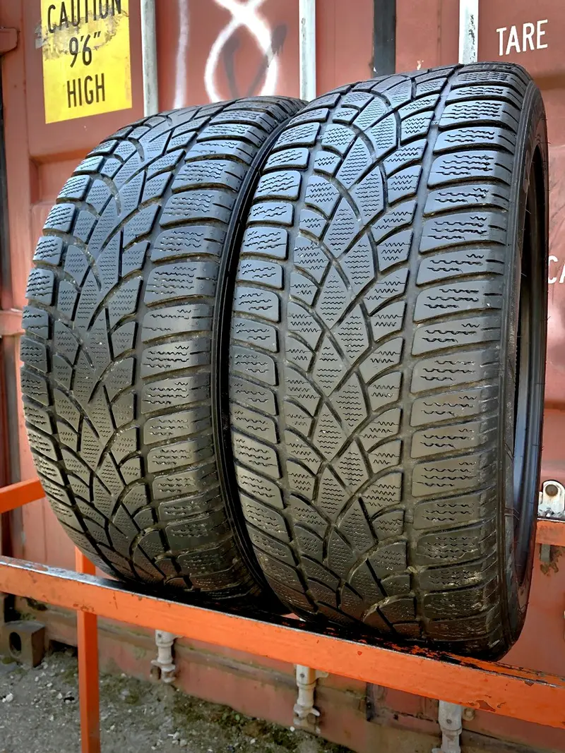Пара б/у шин 245/50 R18 Dunlop SP Winter Sport 3D RunFlat, фото 1