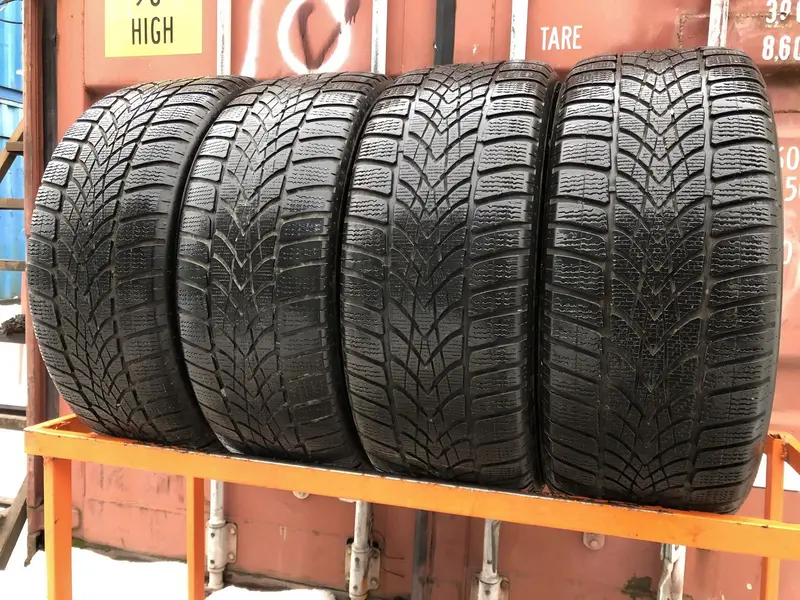 Комплект б/у шин 245/50 R18 Dunlop SP Winter Sport 4D