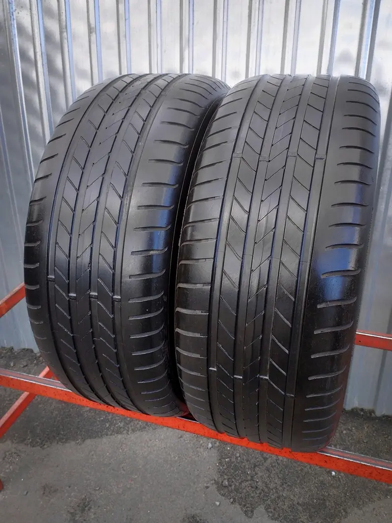 Пара б/у шин 245/50 R18 Goodyear EfficientGrip RunFlat MOE, фото 1