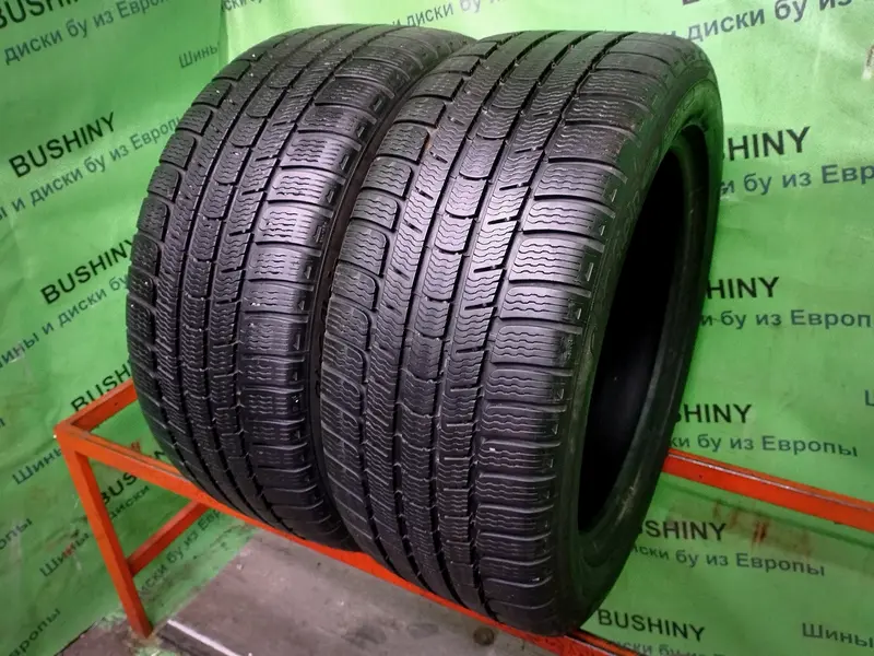 Пара б/у шин 245/50 R18 Michelin Pilot Alpin PA 2 RunFlat