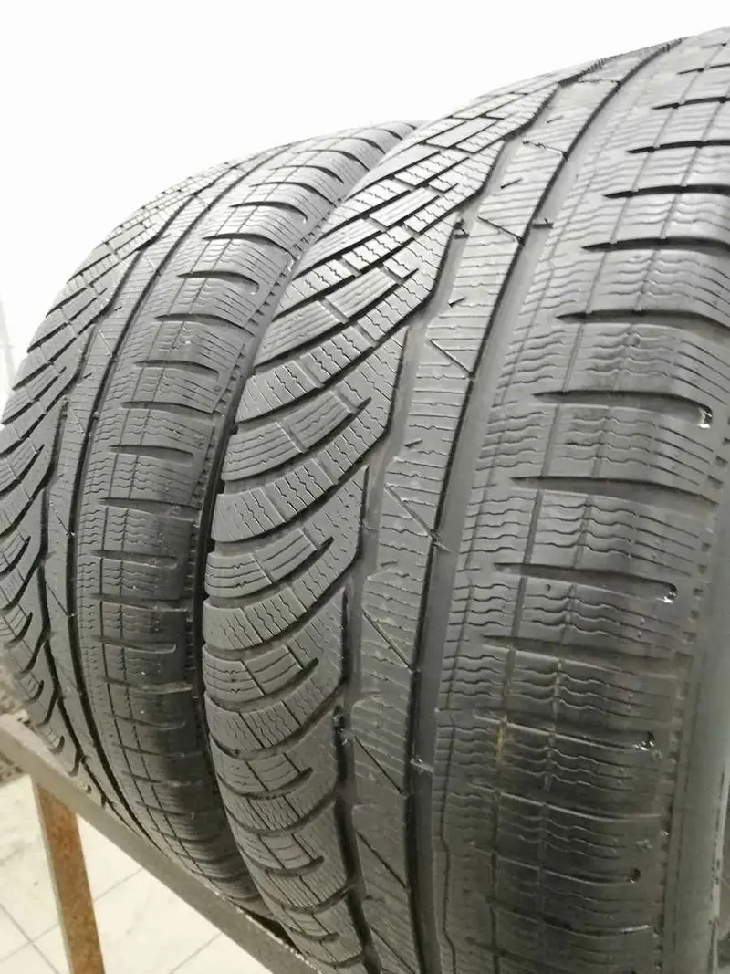 Пара б/у шин 245/50 R18 Michelin Pilot Alpin PA 4