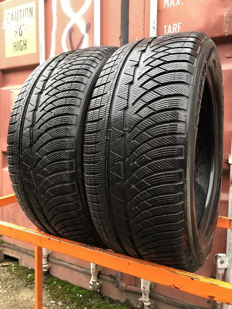 Пара б/у шин 245/50 R18 Michelin Pilot Alpin PA 4, фото 1