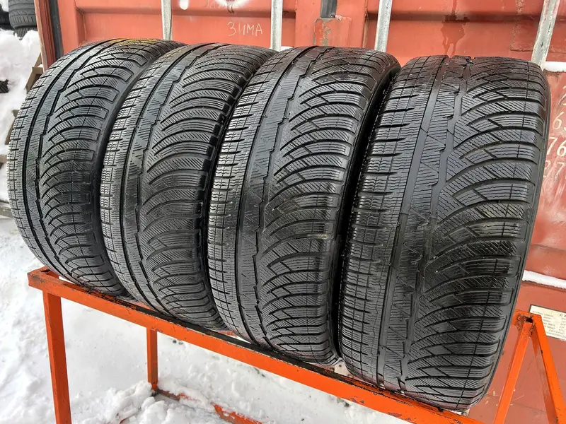 Комплект б/у шин 245/50 R18 Michelin Pilot Alpin PA 4