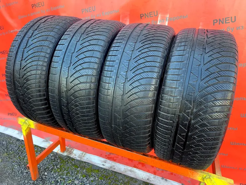 Комплект б/у шин 245/50 R18 Michelin Pilot Alpin PA 4 RunFlat