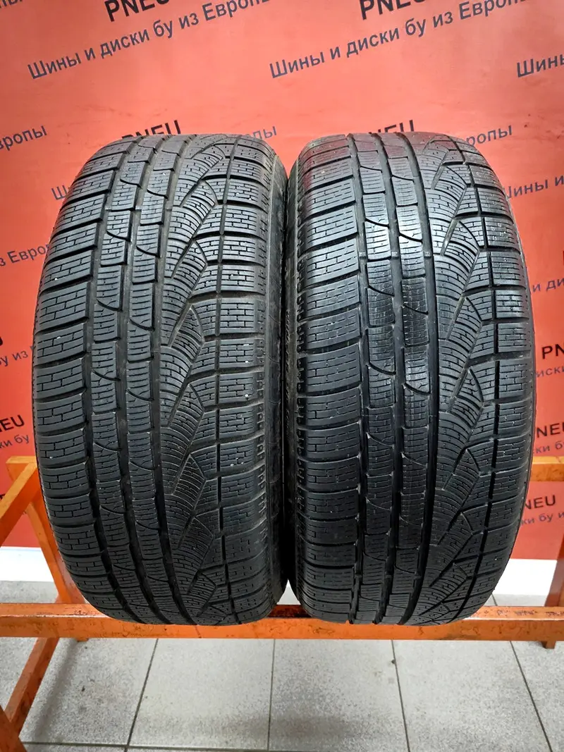 Пара б/у шин 245/50 R18 Pirelli Winter 210 Sottozero 2 RunFlat, фото 1