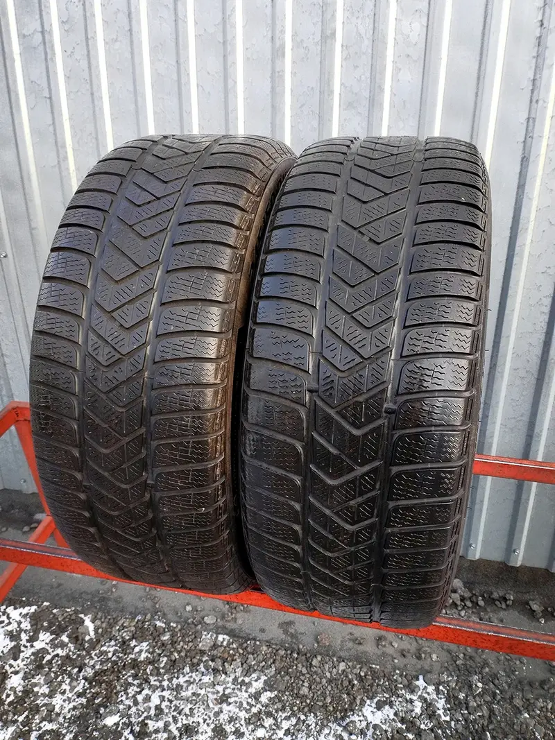 Пара б/у шин 245/50 R18 Pirelli Winter Sottozero 3 RunFlat