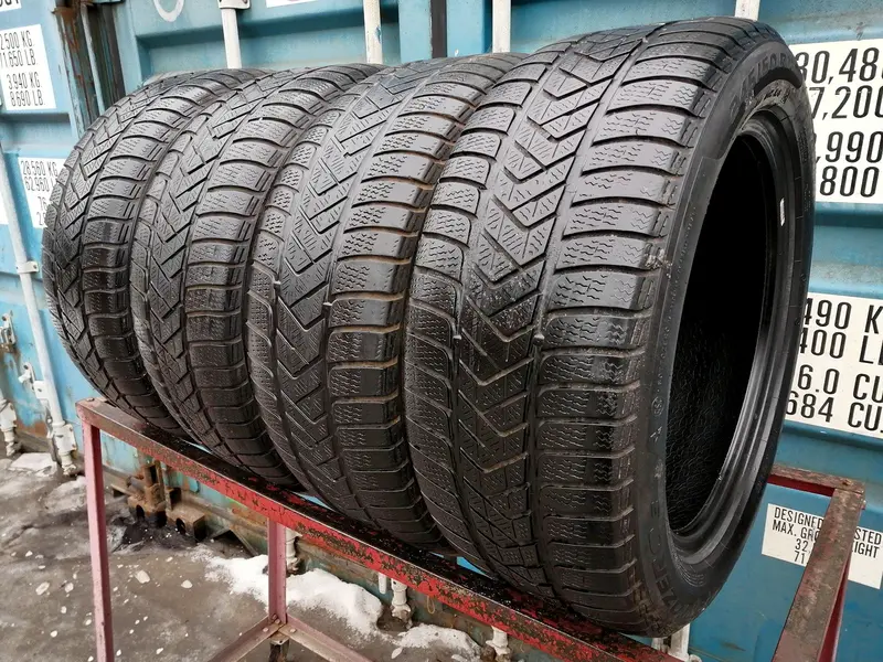 Комплект б/у шин 245/50 R18 Pirelli Winter Sottozero 3 RunFlat, фото 1