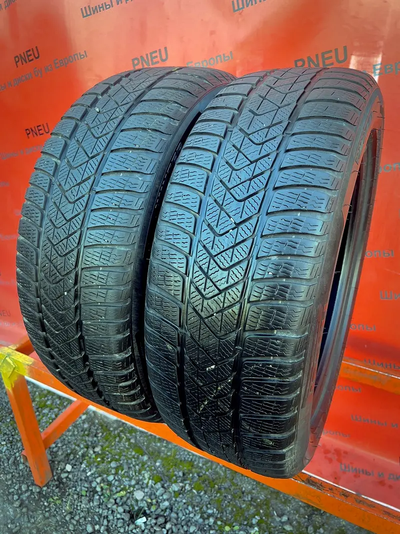 Пара б/у шин 245/50 R19 Pirelli Winter Sottozero 3 RunFlat, фото 1