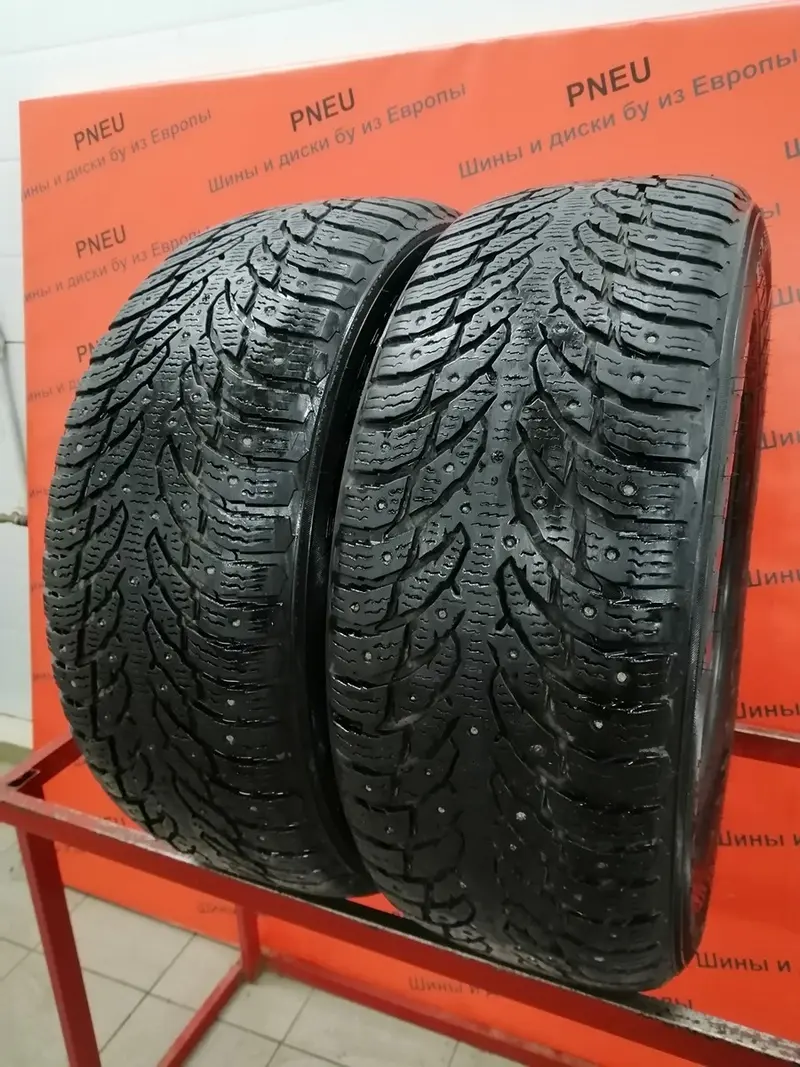 Пара б/у шин 245/55 R19 Nokian Hakkapeliitta 9