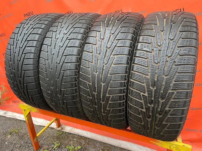 Комплект б/у шин 245/55 R19 Nokian Hakkapeliitta R SUV