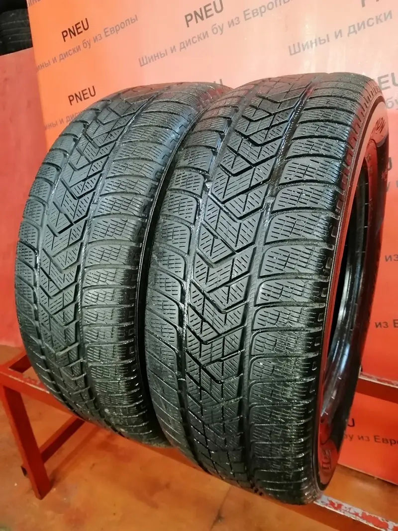 Пара б/у шин 245/65 R17 Pirelli Scorpion Winter, фото 1
