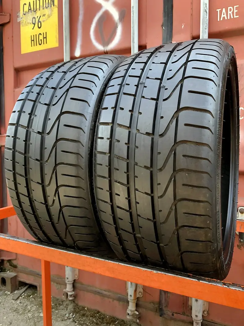 Пара б/у шин 255/30 R19 Pirelli P Zero, фото 1