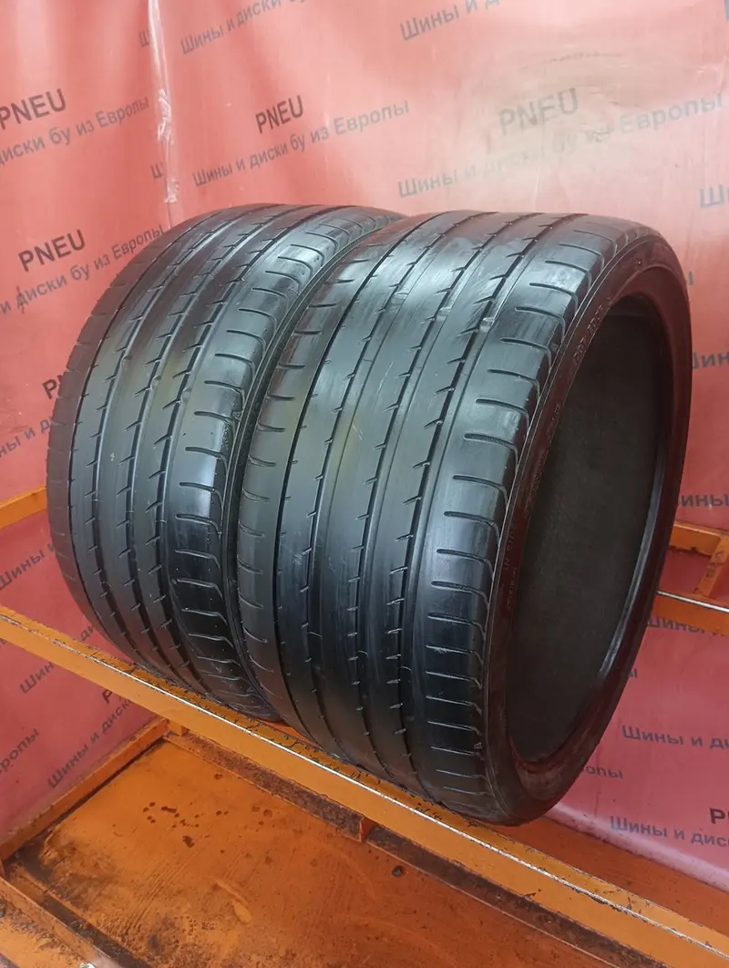Пара б/у шин 255/30 R19 Yokohama Advan Sport V105