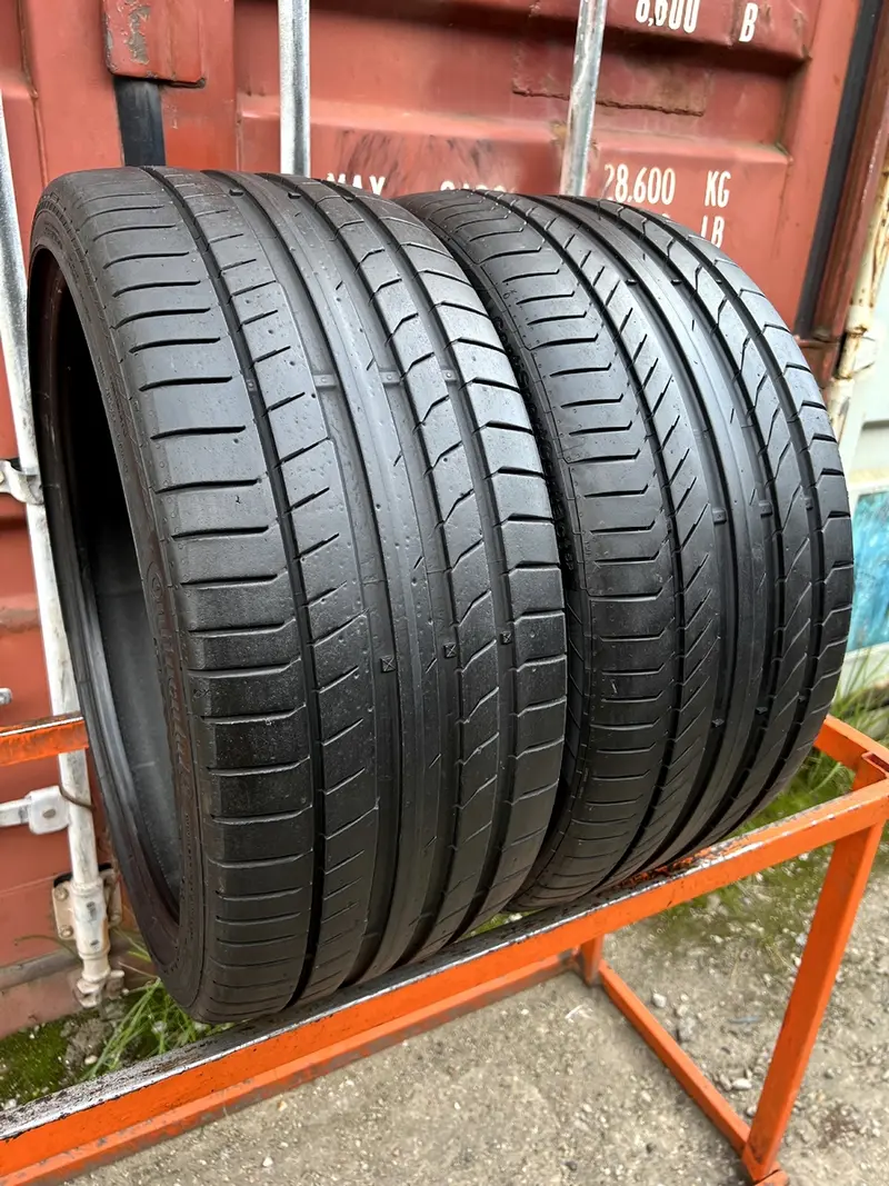 Пара б/у шин 255/30 R20 Continental ContiSportContact 5, фото 1
