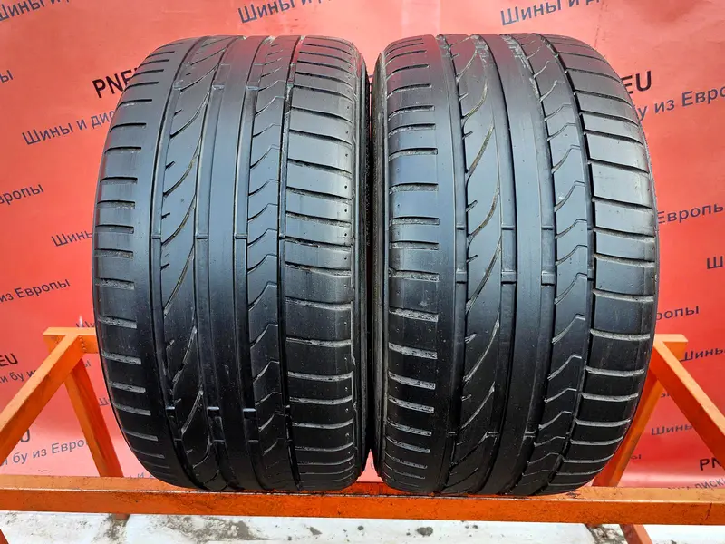 Пара б/у шин 255/35 R18 Bridgestone Potenza RE 050A