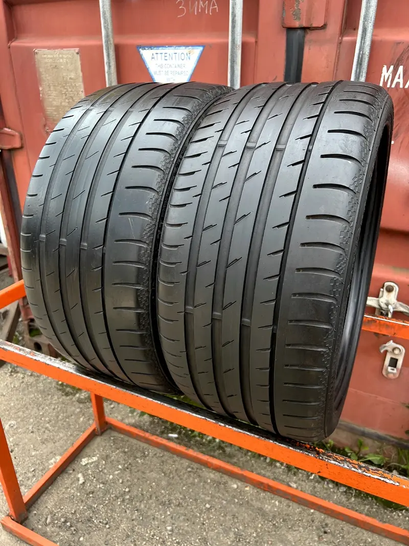 Пара б/у шин 255/35 R18 Continental ContiSportContact 3