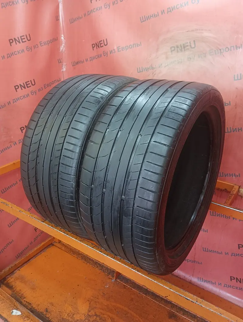 Пара б/у шин 255/35 R18 Continental ContiSportContact 5 P MO