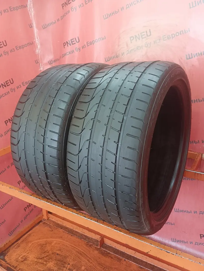 Пара б/у шин 255/35 R18 Pirelli P Zero, фото 1
