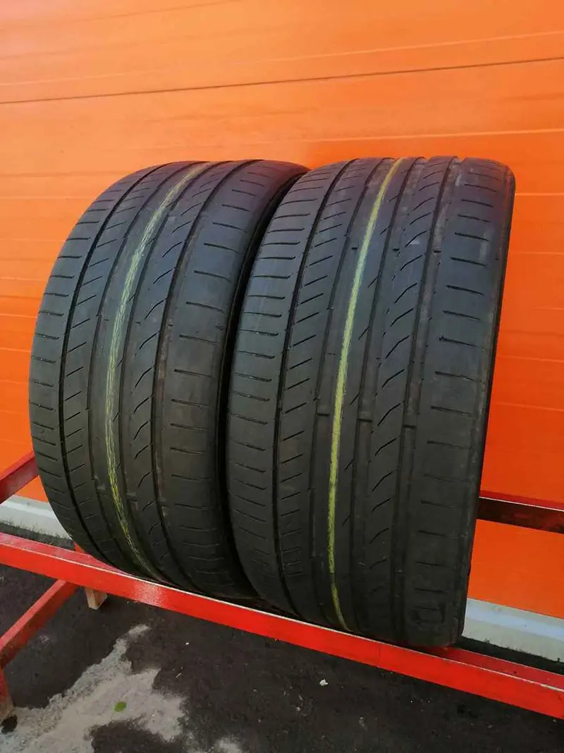 Пара б/у шин 255/35 R19 Continental ContiSportContact 5 P