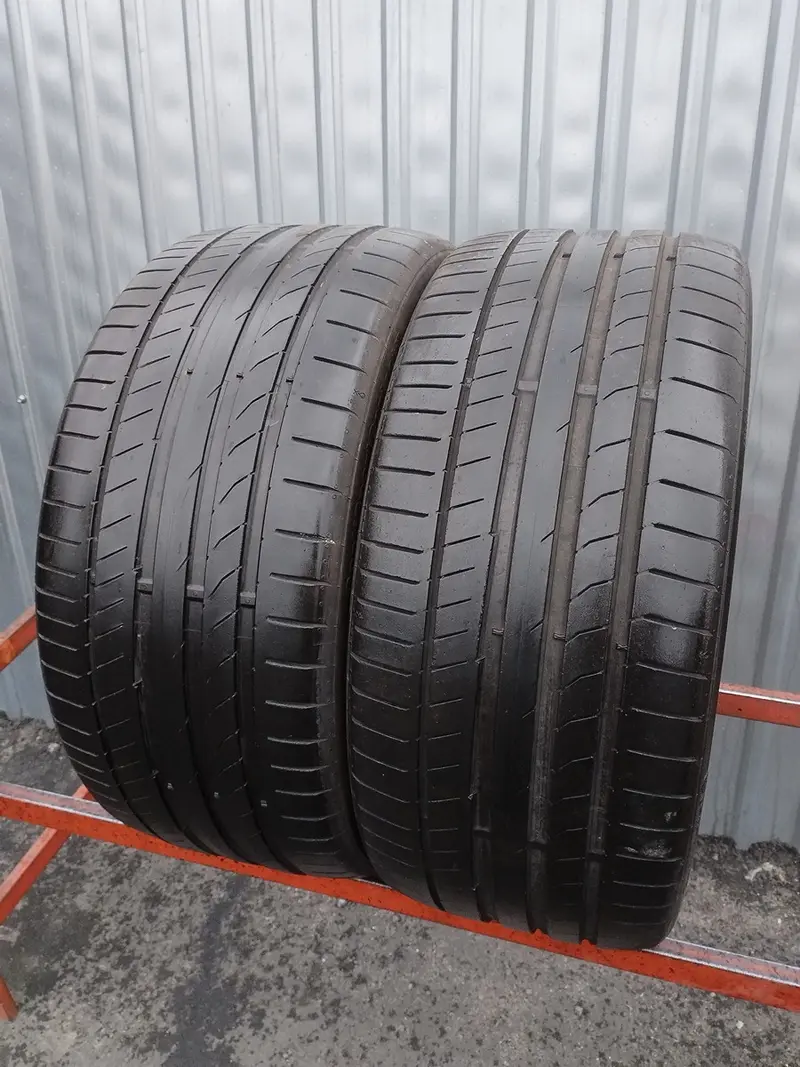 Пара б/у шин 255/35 R19 Continental ContiSportContact 5 P