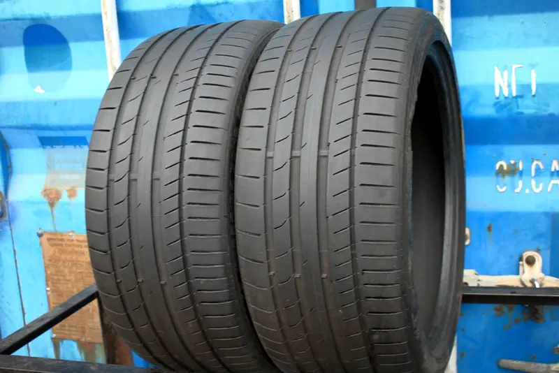 Пара б/у шин 255/35 R19 Continental ContiSportContact 5 P